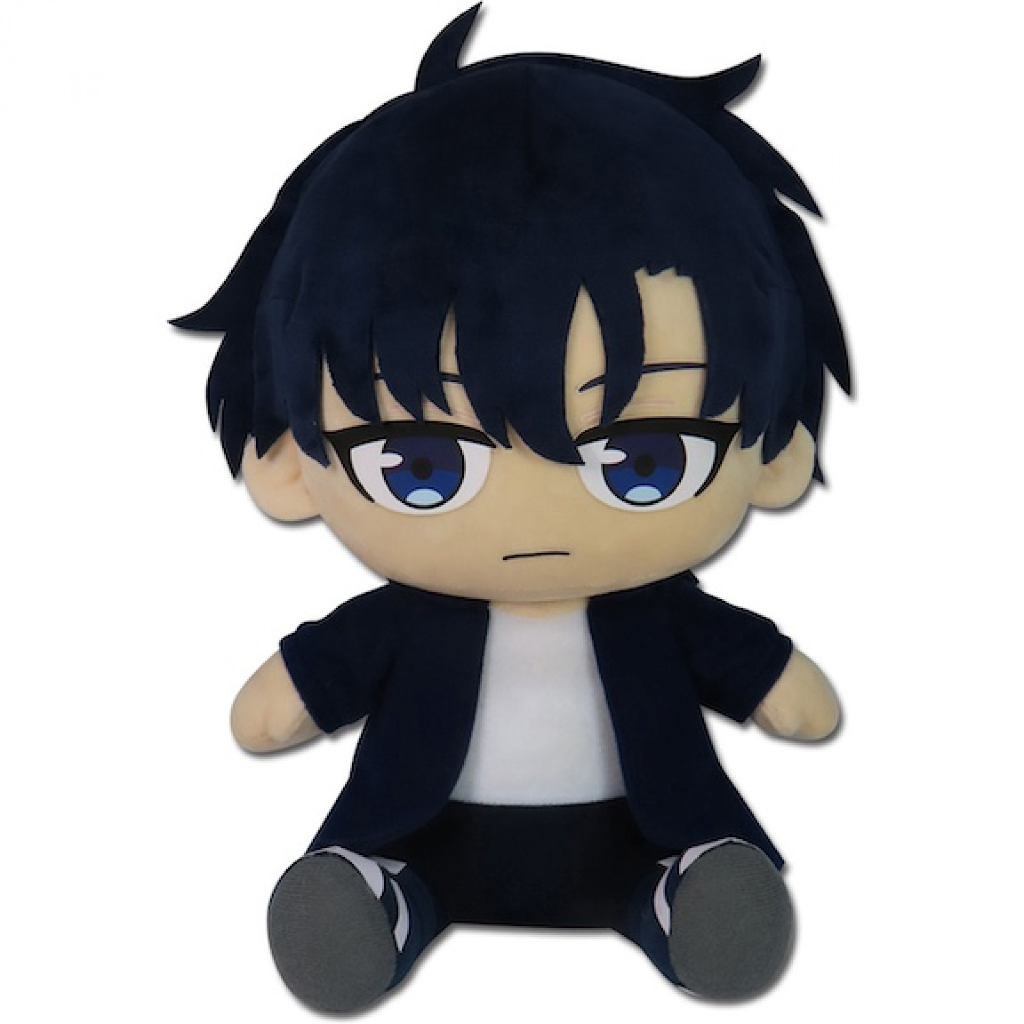 Solo Leveling Sung Jinwoo Sitting Pose Plush 12"